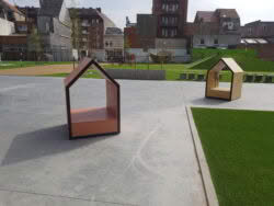 Speelhuisjes SVK vezelcement colormatclassic 9