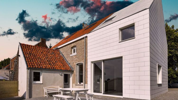 Fasonit leien gevelbekleding