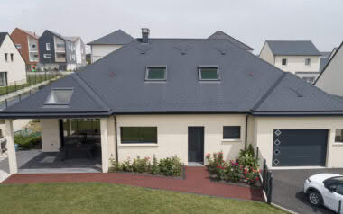 Ranville Maison Individuelle Toitures drone2 lr