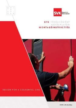 Plaatsingsinstructies gevelplaten