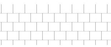 1 verticale dubbele dekking